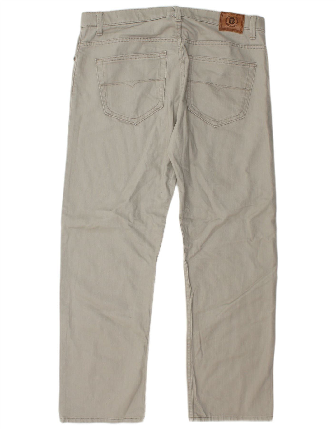 Jeans dritti da uomo Marks & Spencer W36 L29 cotone grigio