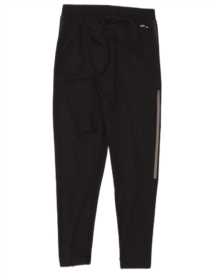 Pantaloni da tuta Adidas da uomo Juventus piccoli in poliestere nero