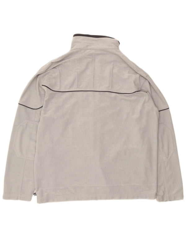 Giacca da tuta da uomo Lotto UK 42/44 XL Poliestere grigio