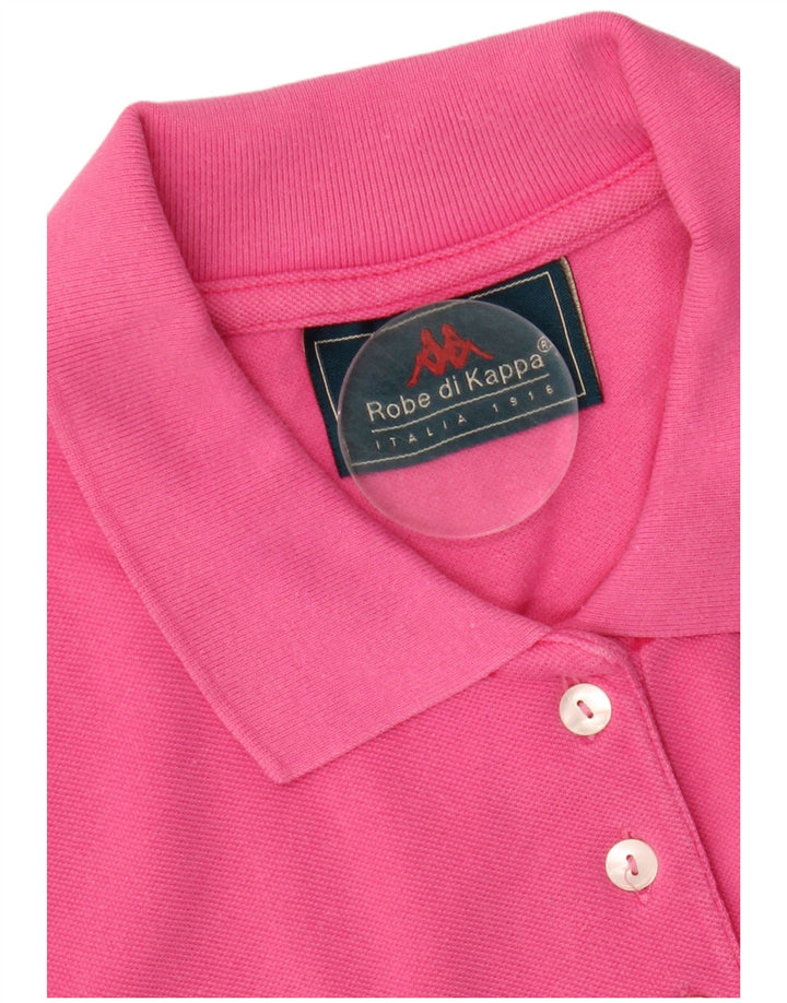 Polo da donna KAPPA UK 14 cotone rosa medio