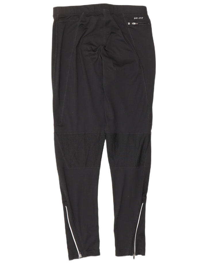 Leggings Nike Dri Fit da uomo, grandi, in poliestere nero, sportivi