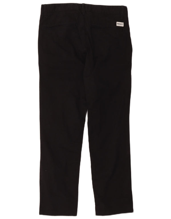 Pantaloni chino slim da uomo Timberland W32 L32 cotone nero