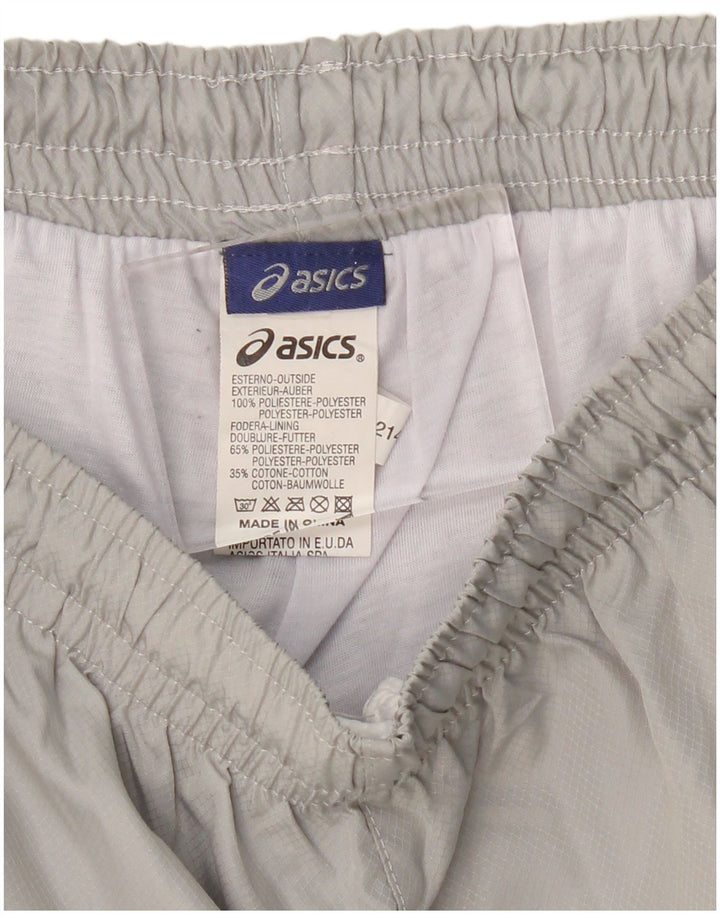 Pantaloni da tuta ASICS da uomo Joggers piccoli in poliestere grigio
