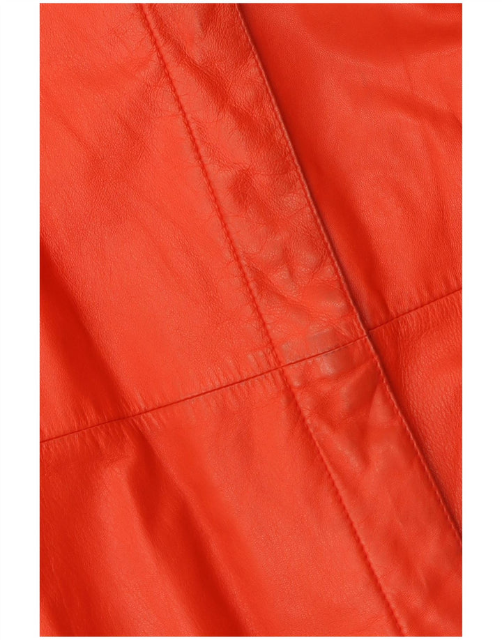 Cappotto in Pelle Donna Igi & Igi IT 42 Rosso Medio