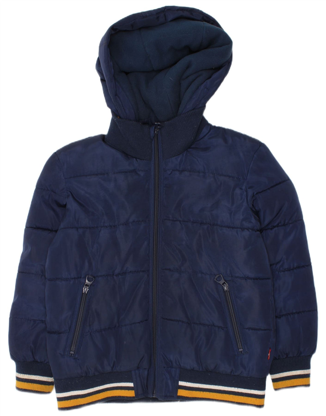 Giacca imbottita con cappuccio grafica Levi's per ragazzi 7-8 anni in poliestere blu navy