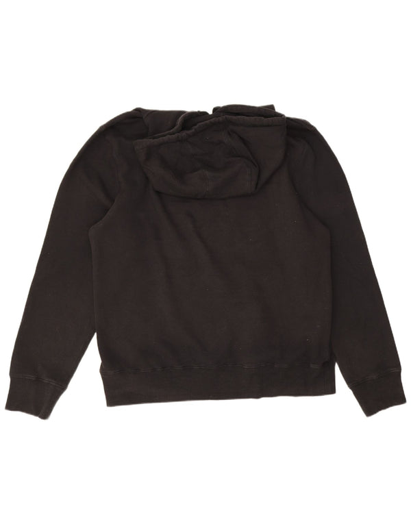 Felpa con cappuccio grafica da uomo Champion XL in cotone nero
