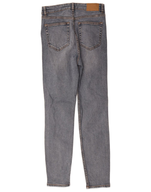 Jeans slim da donna Zara EU 38 Small W28 L27 Cotone blu