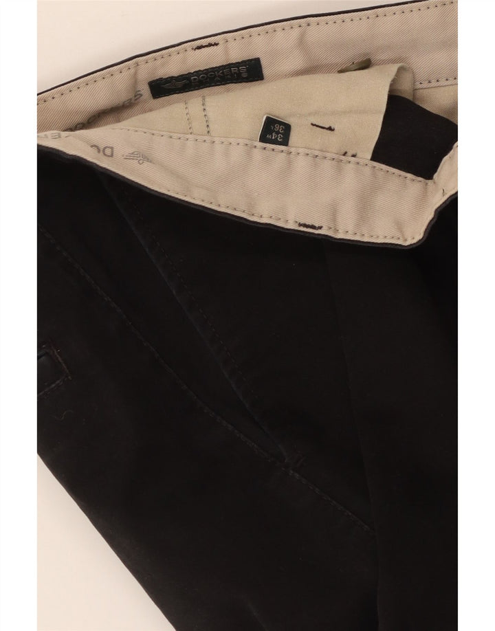 Pantaloni chino dritti da uomo Dockers W34 L36 neri