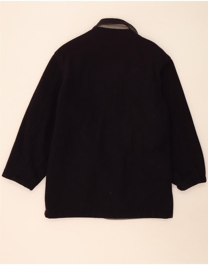 Cappotto vintage da uomo reversibile a vento UK 38 grigio medio