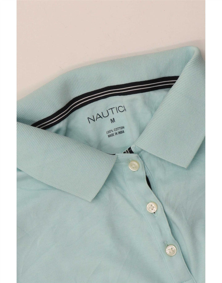 Polo da donna Nautica UK 14 cotone blu medio