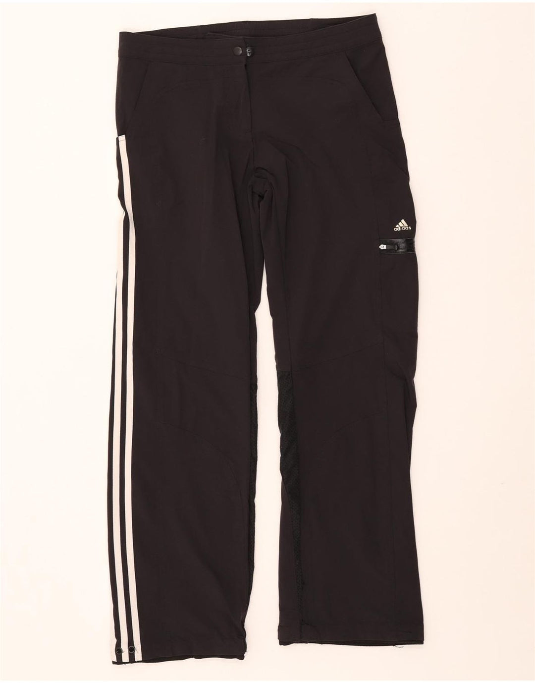 Pantaloni cargo Adidas da donna Clima 365 UK 14 Large W34 L31 nylon nero