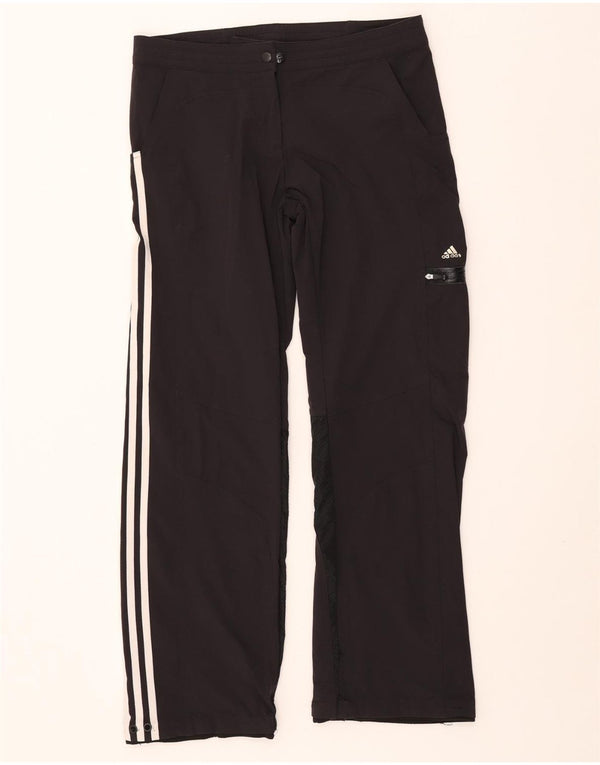 Pantaloni cargo Adidas da donna Clima 365 UK 14 Large W34 L31 nylon nero
