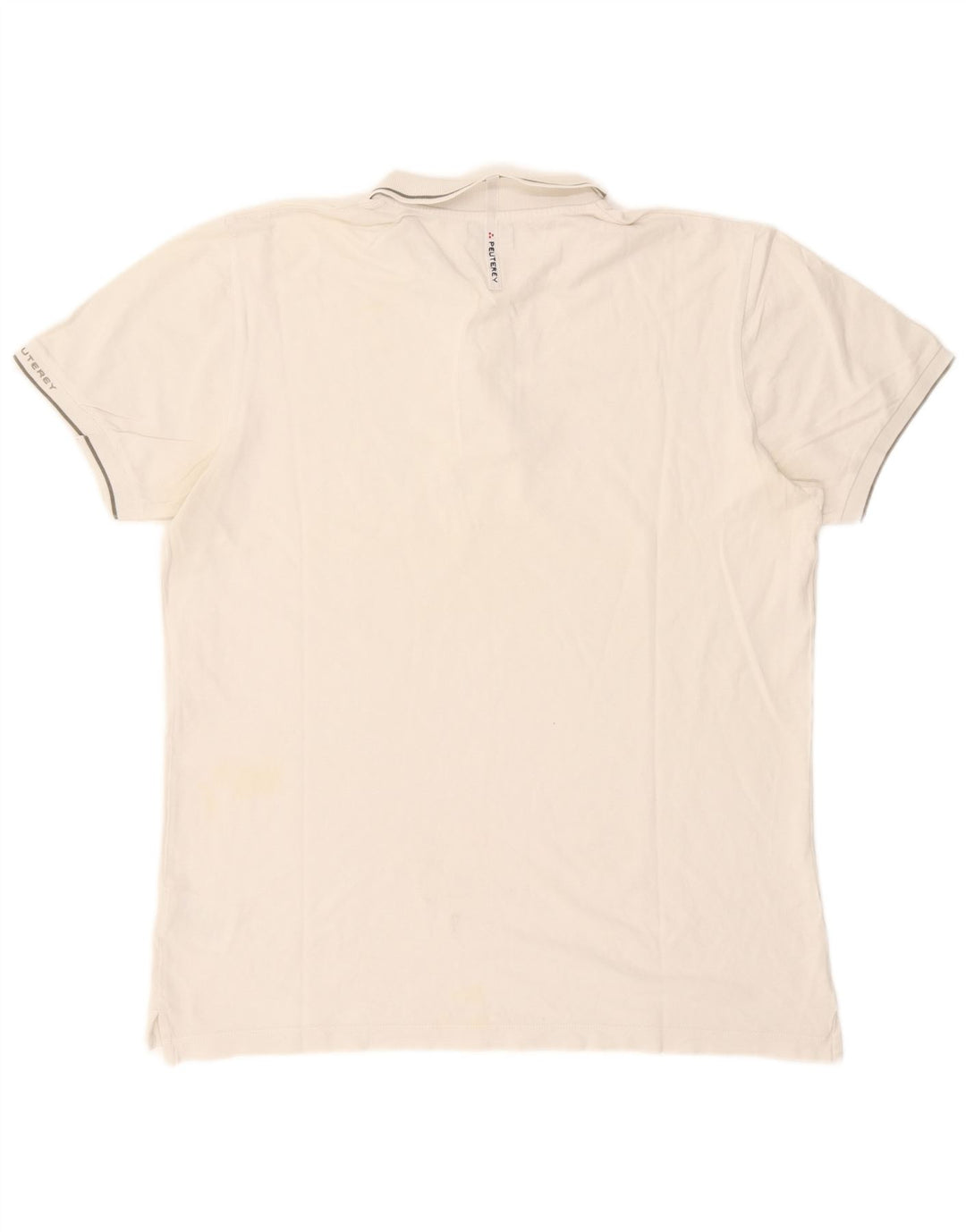 Polo da uomo PEUTEREY 2XL cotone bianco
