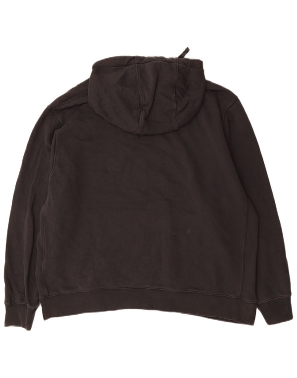 Felpa con cappuccio grafica Nike da uomo XL in cotone nero