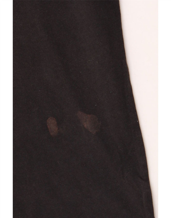T-shirt ADIDAS da uomo Top piccola in cotone nero