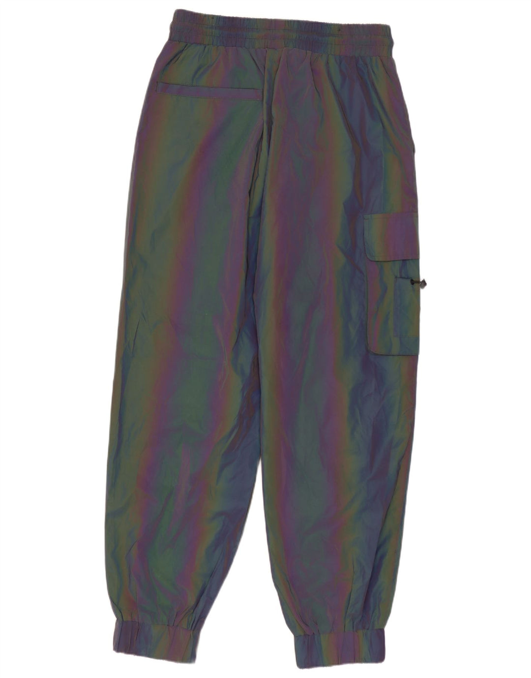 Pantaloni da tuta cargo Zara da uomo, pantaloni da jogging, piccoli, multicolore, color block