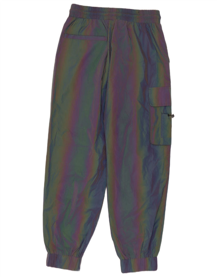 Pantaloni da tuta cargo Zara da uomo, pantaloni da jogging, piccoli, multicolore, color block