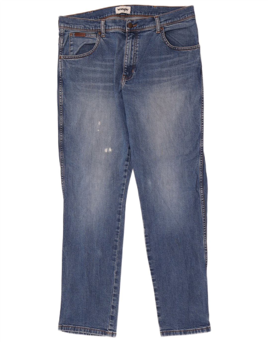 Jeans Wrangler Texas Slim da uomo W36 L32 in cotone blu