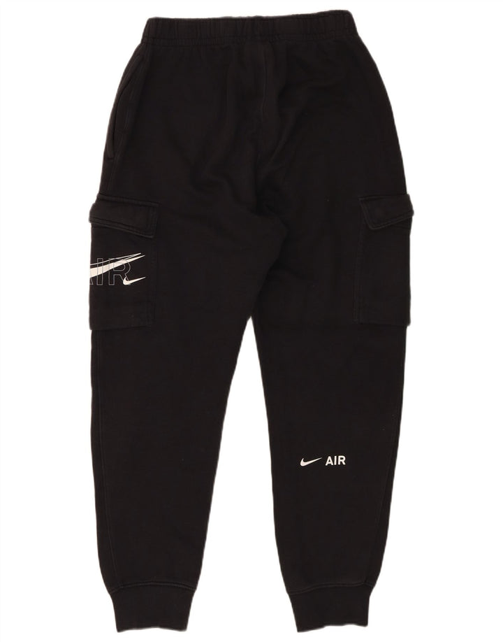 Pantaloni da tuta Nike Graphic Cargo da uomo Joggers piccoli in cotone nero
