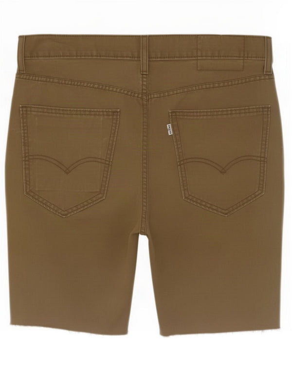 Pantaloncini chino da uomo Levi's W31 cotone kaki medio