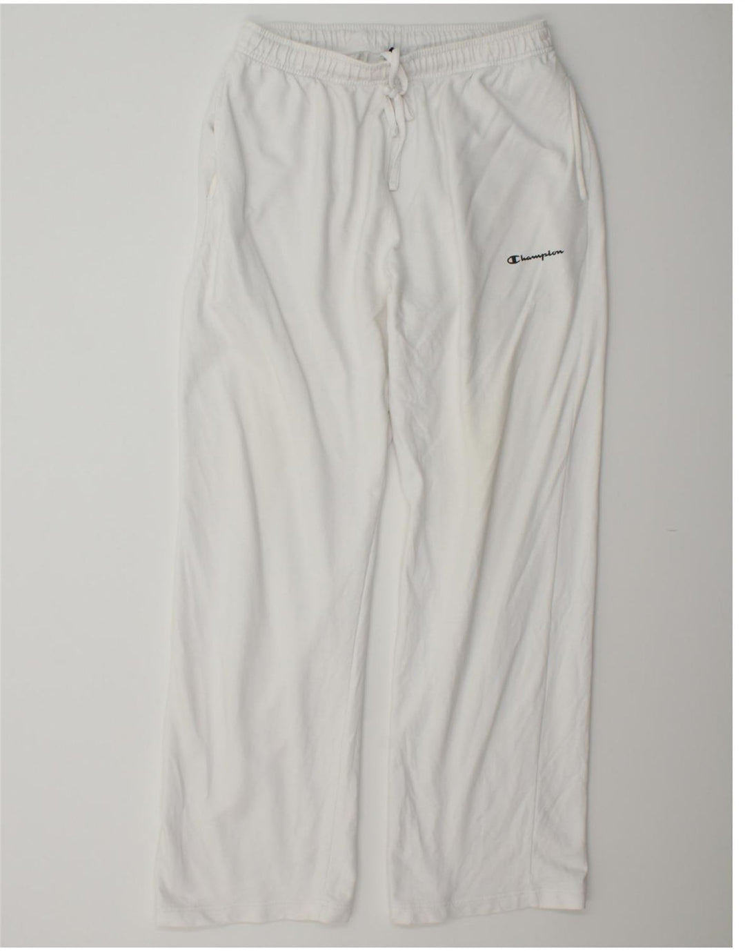 CHAMPION Mens Tracksuit Trousers Joggers XL White Cotton Vintage Champion and Second-Hand Champion from Messina Hembry 