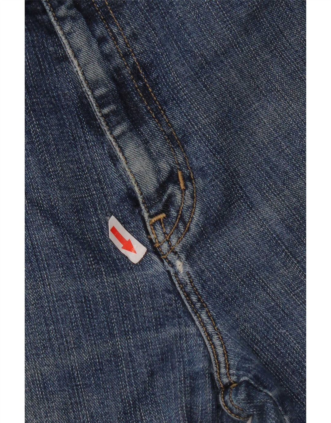 Jeans dritti elasticizzati Texas da uomo Wrangler W32 L27 cotone blu