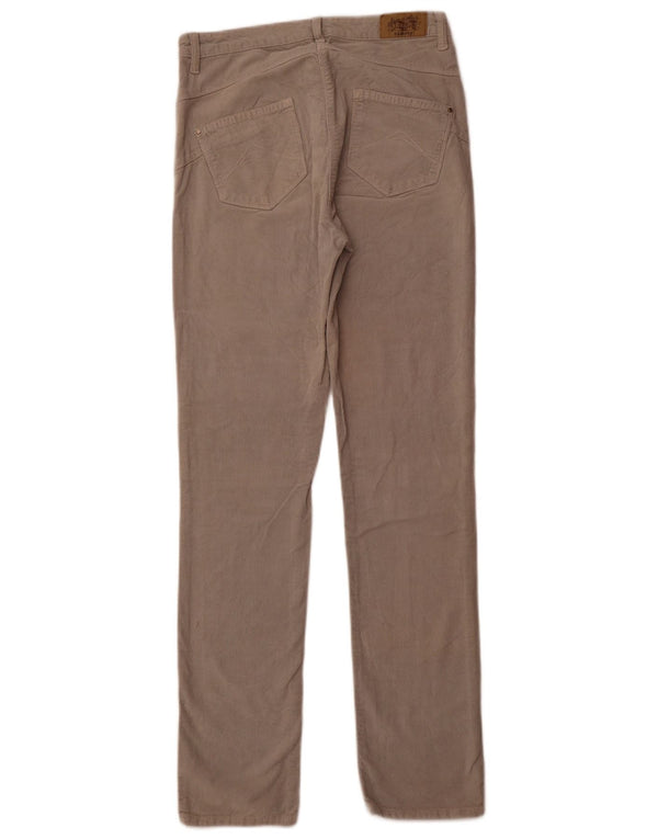 Pantaloni da donna slim fit in velluto a coste Carrera W29 L31 cotone grigio