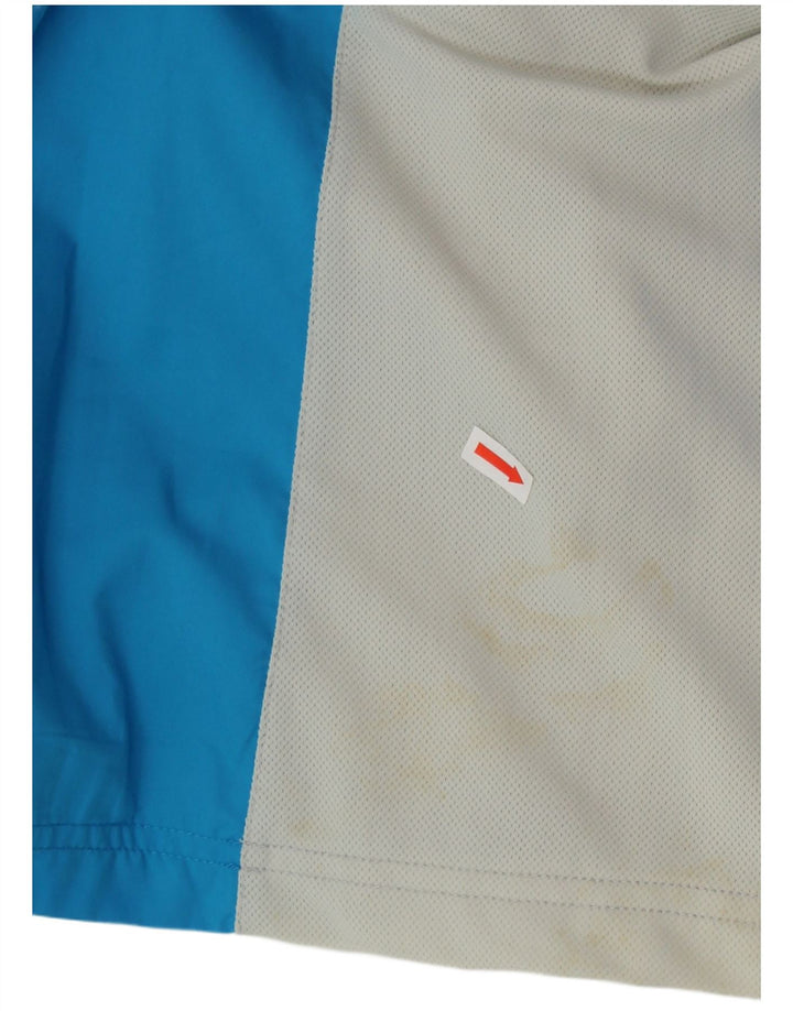 Giacca da ginnastica da donna FILA UK 14 Poliestere color block blu medio