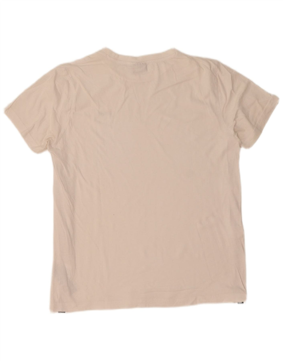 T-shirt grafica da uomo Fila Top grande in cotone bianco