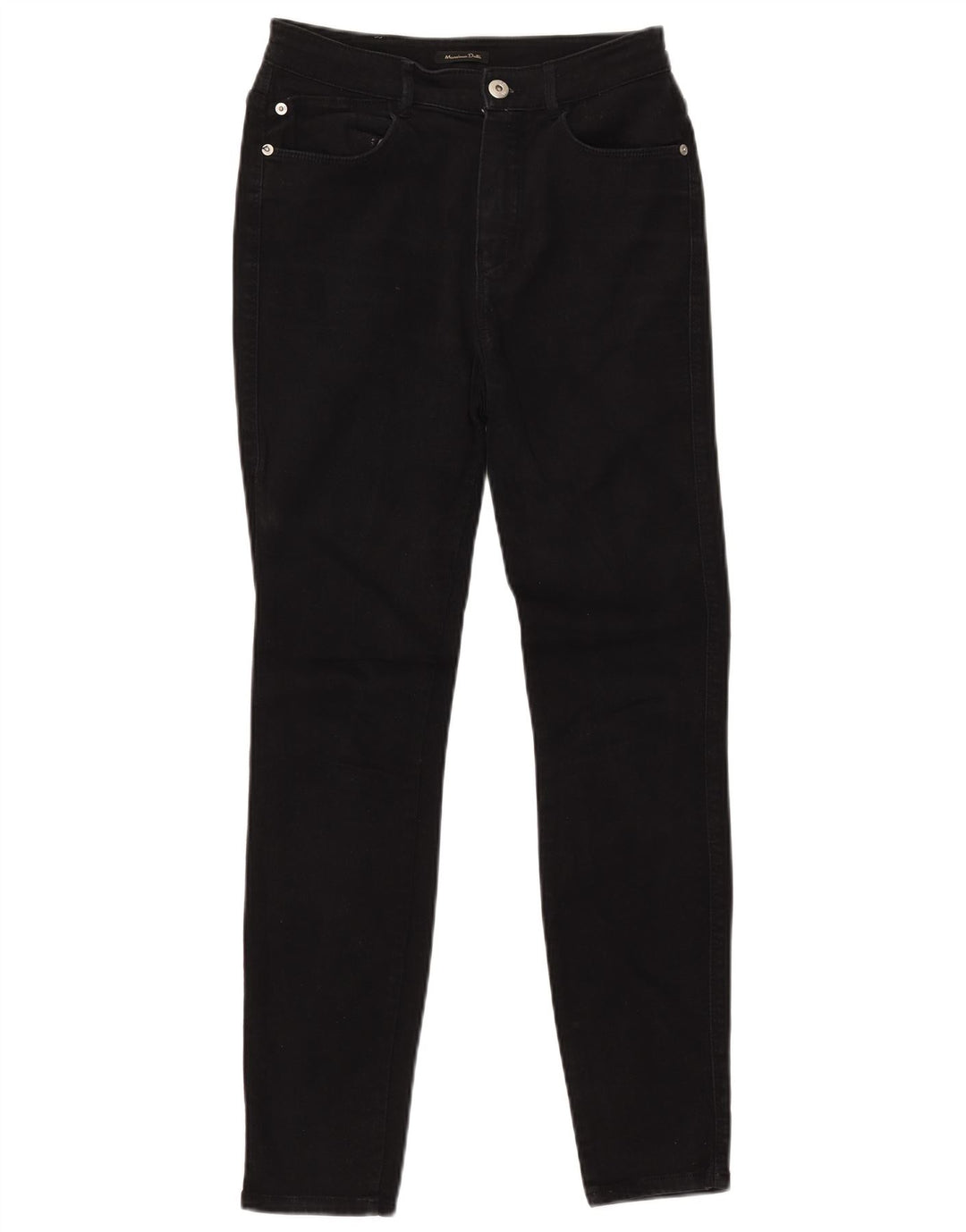 Jeans skinny da donna MASSIMO DUTTI EU 36 XS W26 L28 Cotone nero