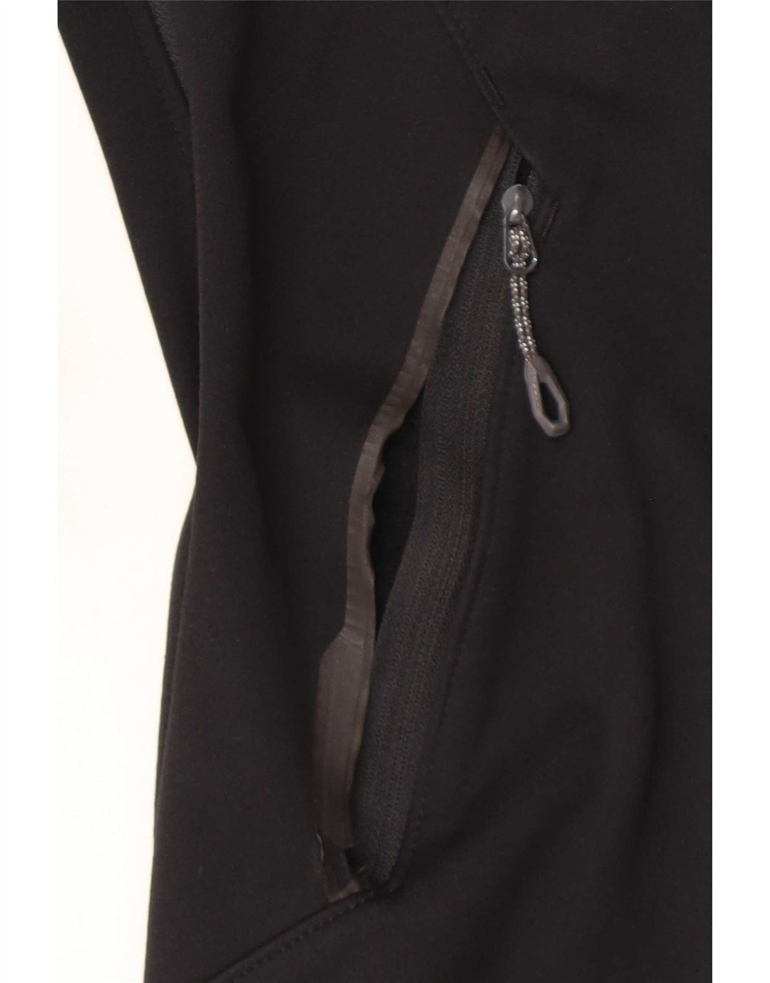 Giacca a vento con cappuccio da donna Mammut UK 14 Medium Black Poliestere