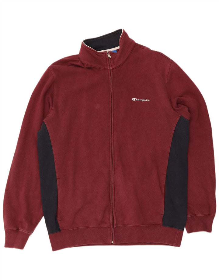 Giacca da tuta da uomo CHAMPION 2XL Cotone color block marrone