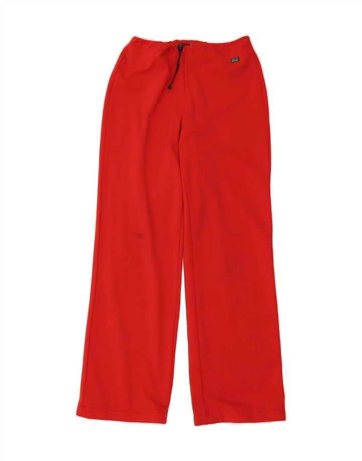 ASICS Womens Tracksuit Trousers UK 14 Large Red Polyamide Vintage Asics and Second-Hand Asics from Messina Hembry 