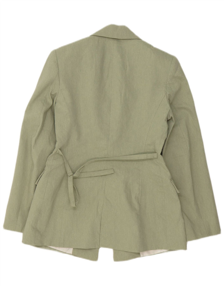 Giacca blazer aperta da donna Zara UK 6 XS verde