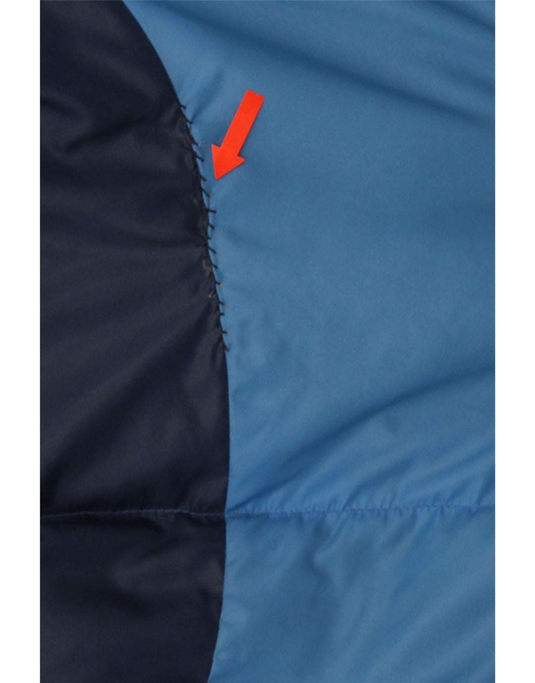 Giacca imbottita da uomo Brunik UK 40 Large Blu Colourblock