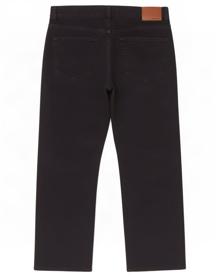 Jeans dritti da uomo Gant W34 L30 cotone blu navy