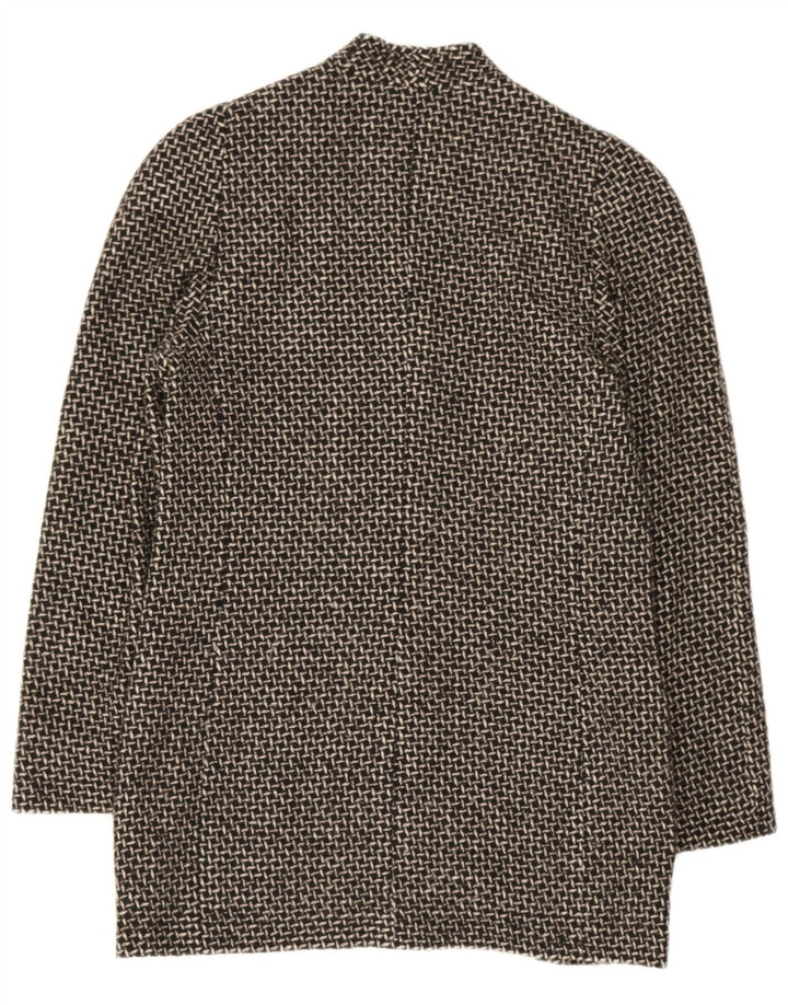 Giacca blazer vintage da donna a 3 bottoni IT 42 lana nera media