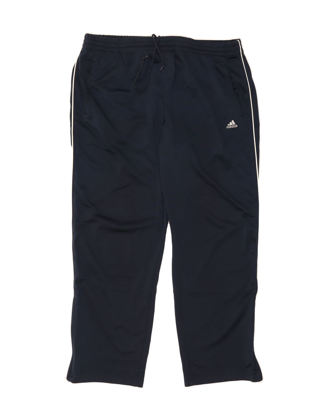 ADIDAS Mens Tracksuit Trousers XL  Navy Blue Polyester Vintage Adidas and Second-Hand Adidas from Messina Hembry 