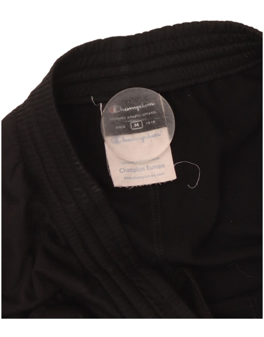 Pantaloni da tuta da uomo CHAMPION Poliestere nero medio