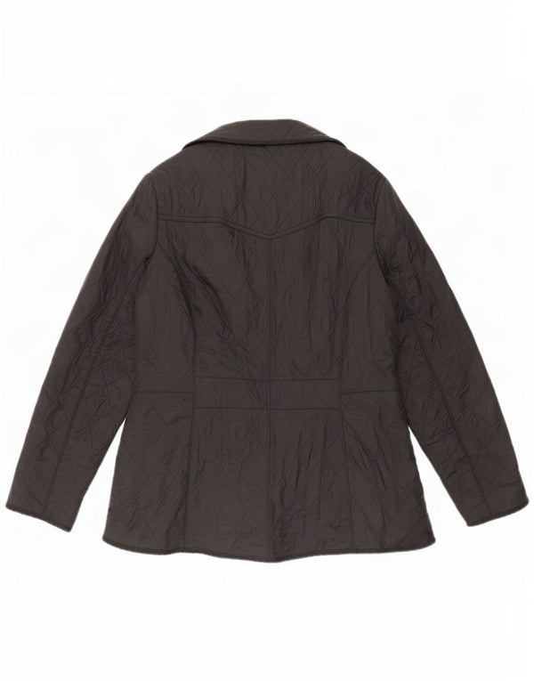 Giacca trapuntata da donna Barbour UK 16 grande nera