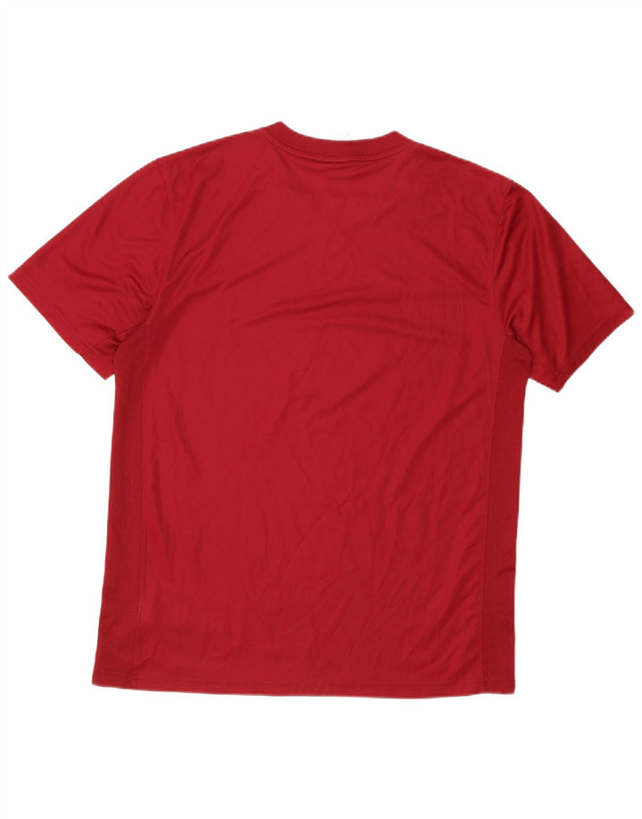 T-shirt Nike Dri Fit da uomo, taglia grande, in poliestere marrone