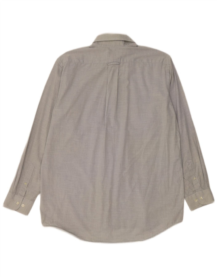Camicia da uomo Lacoste taglia 39 cotone grigio medio