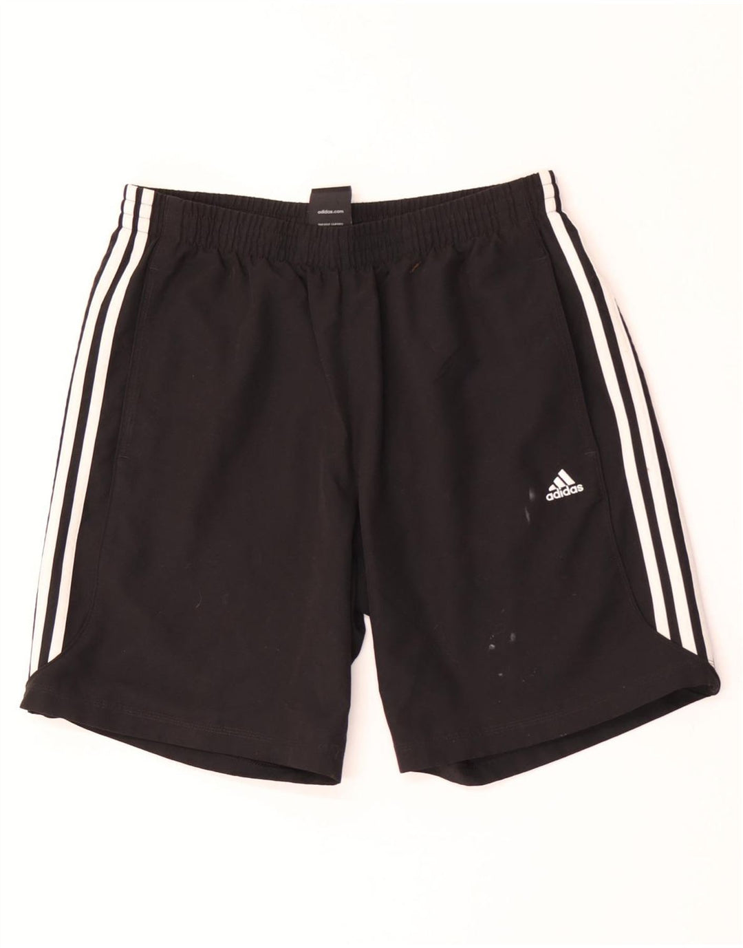 Pantaloncini sportivi Adidas Climalite da uomo grandi in poliestere nero