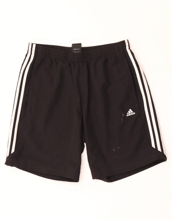 Adidas Mens Climalite Sport Shorts Large Black Polyester