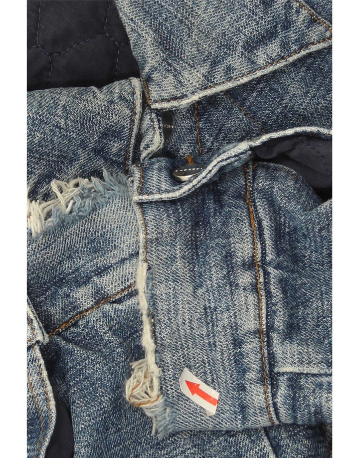 Giacca in denim da uomo Iceberg IT 54 2XL Blu cotone