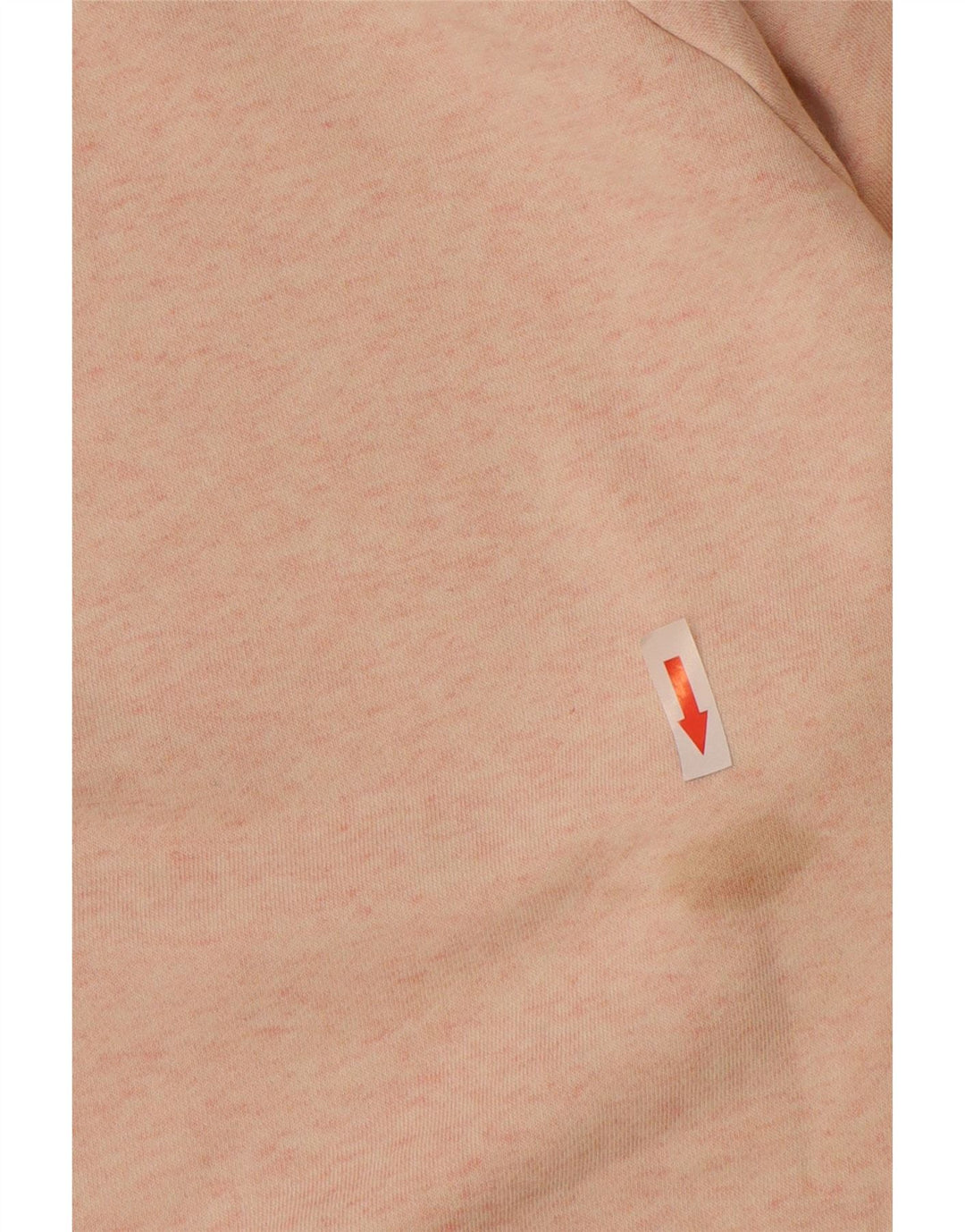 Felpa con grafica Nike da uomo, piccola, in cotone screziato rosa