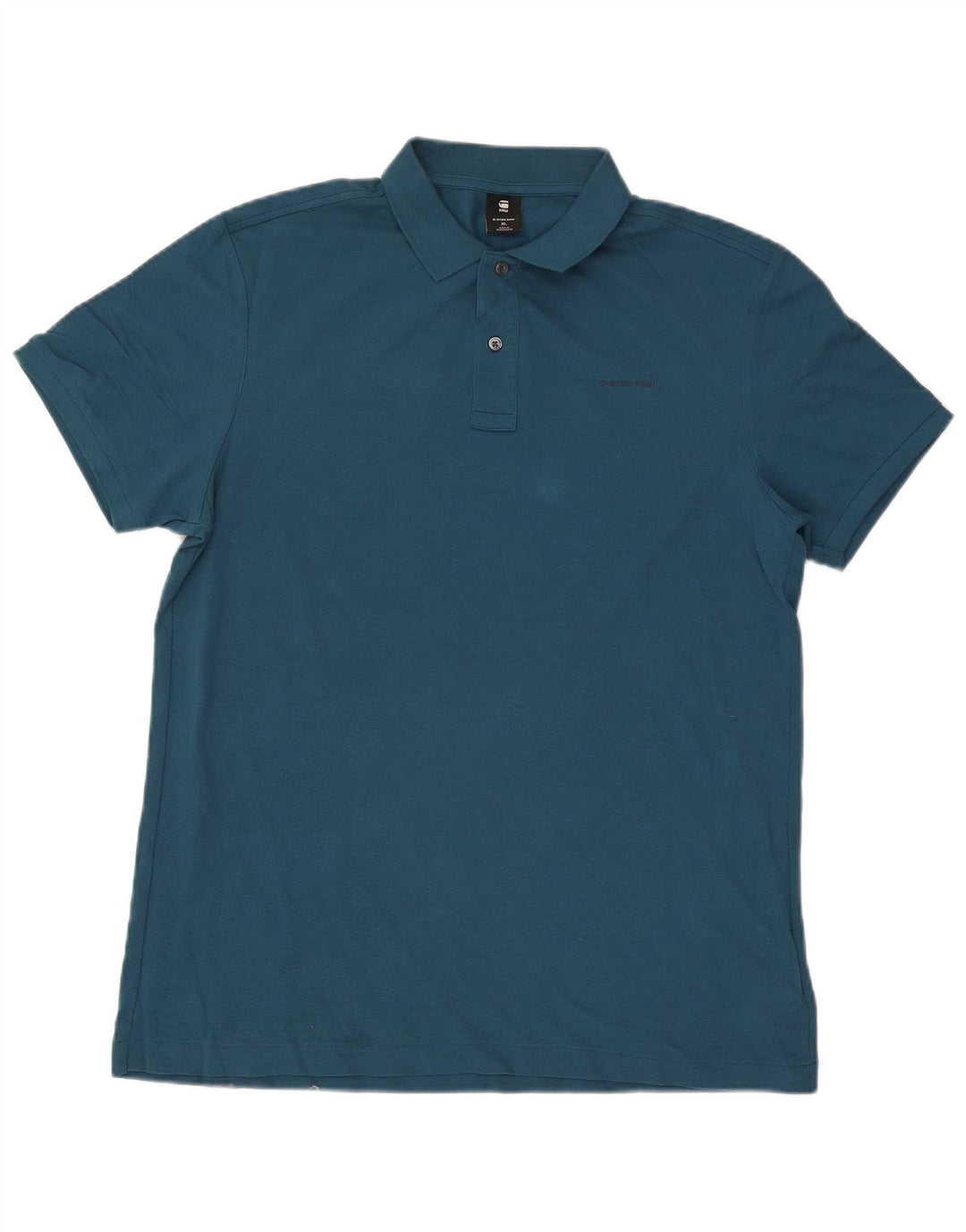 Polo da uomo G-Star XL in cotone blu