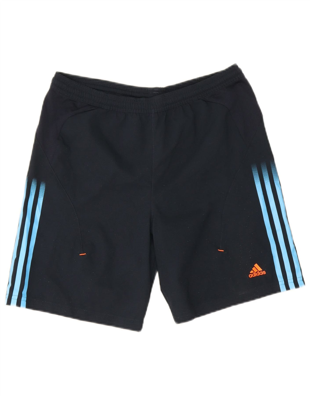 Pantaloncini sportivi Adidas Climacool da ragazzo 13-14 anni in poliestere blu navy