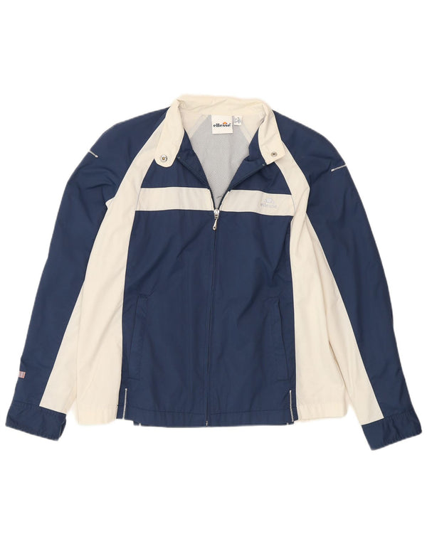 Giacca da tuta da donna Ellesse UK 12 Medium Blu Navy Colourblock