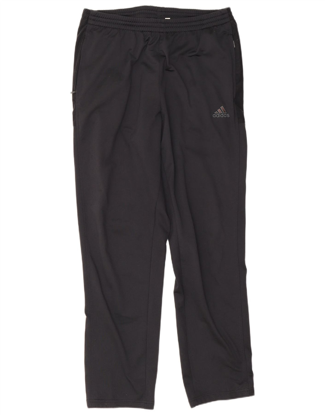 Pantaloni da tuta da uomo Adidas UK 42/44 Large Nero Poliestere